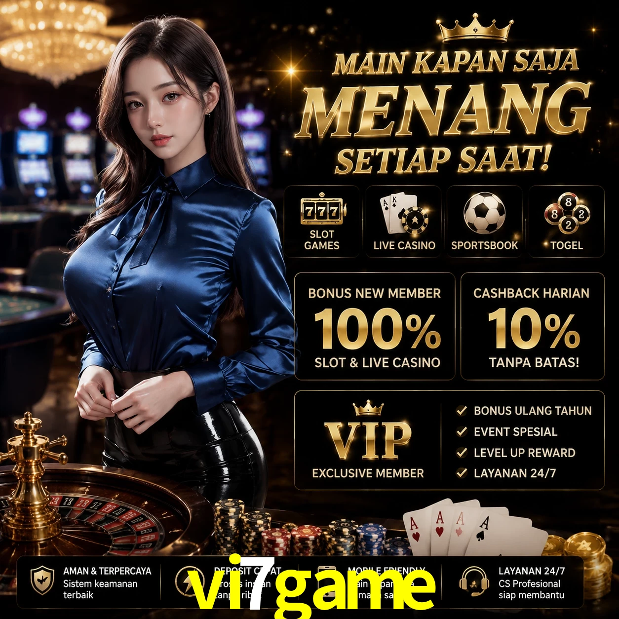 Central de dúvidas rápidas sobre o app vi7game